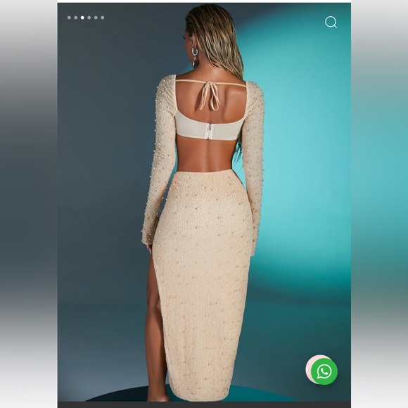 Oh Polly Embellished set in sand - Picture 7 of 10